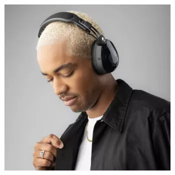 Skullcandy Aviator 900 ANC TWS Draadloze Over-Ear-hoofdtelefoon met actieve ruisonderdrukking, zwart