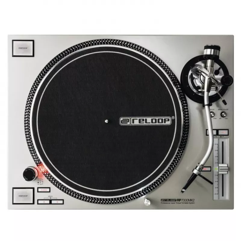 Reloop RP-7000 MK2 Silver DJ draaitafel