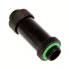 Bitspower Aqua-Pipe II (41-69mm) voor Reservoir - G1/4 schroefdraad, Mat Zwart