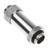 Bitspower Aqua-Pipe II (41-69mm) voor Reservoir - G1/4 schroefdraad, glanzend Zilver