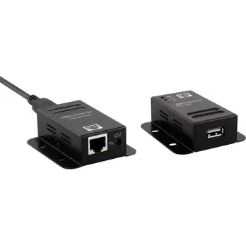ROLINE USB 2.0 Extender tot 50 m, Zwart