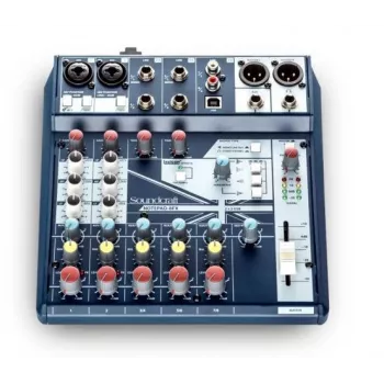 Soundcraft Notepad-8FX analoge mengtafel met Lexicon-effecten