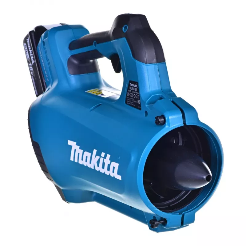 Makita DUB184RT accu-bladblazer 176 km/h 18 V zwart blauw