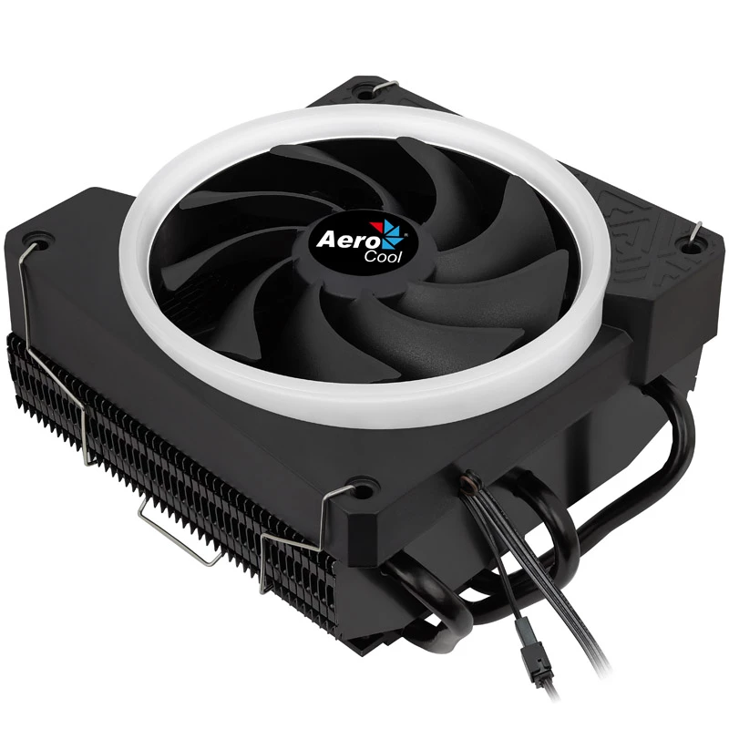 AeroCool Cylon 3H CPU-koeler ARGB 120mm zwart