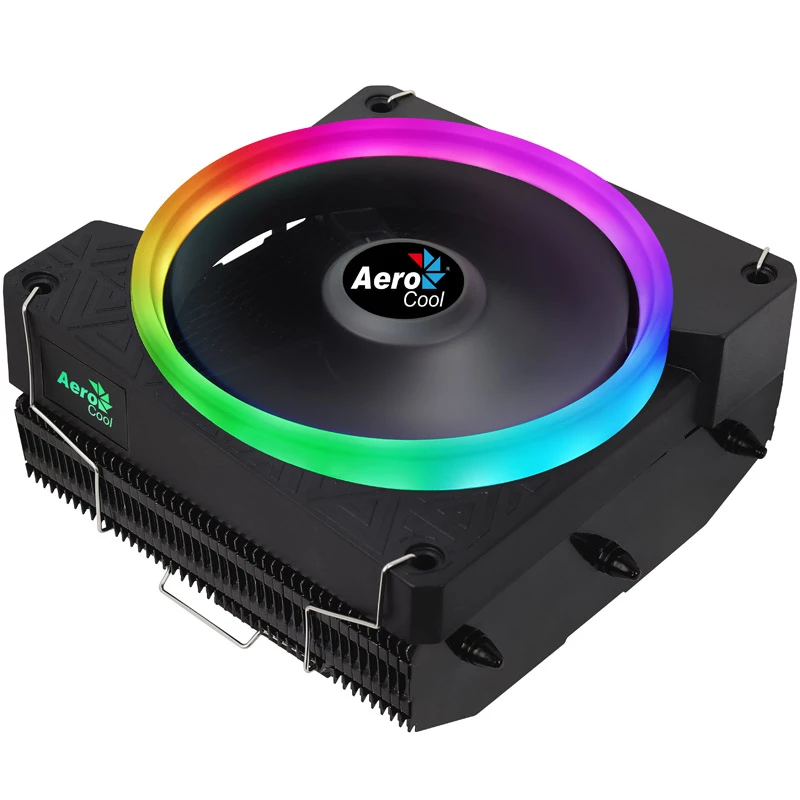 AeroCool Cylon 3H CPU-koeler ARGB 120mm zwart