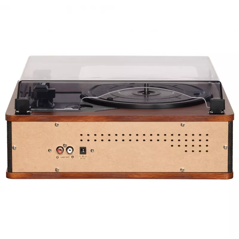 Denver VPB-262 platenspeler zwart/hout
