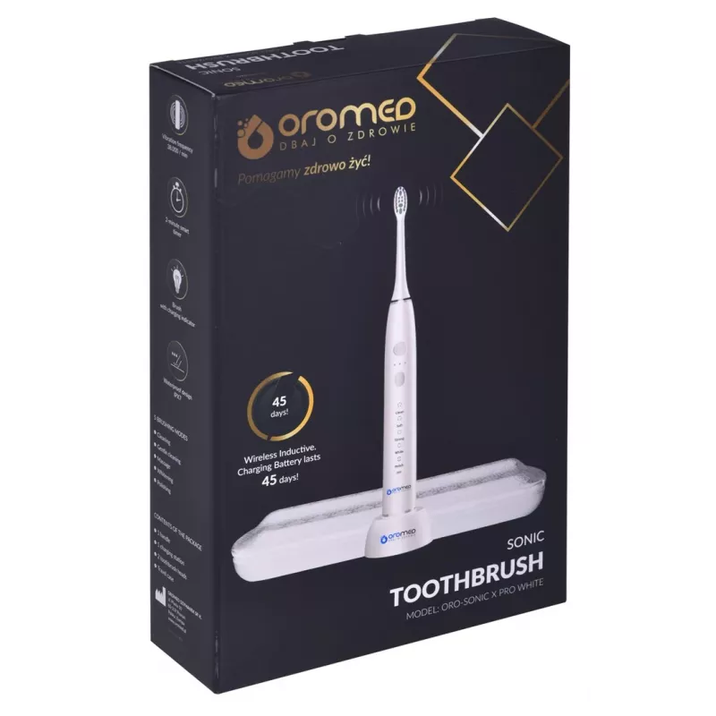 oromed ORO-SONIC X PRO WHITE sonische tandenborstel