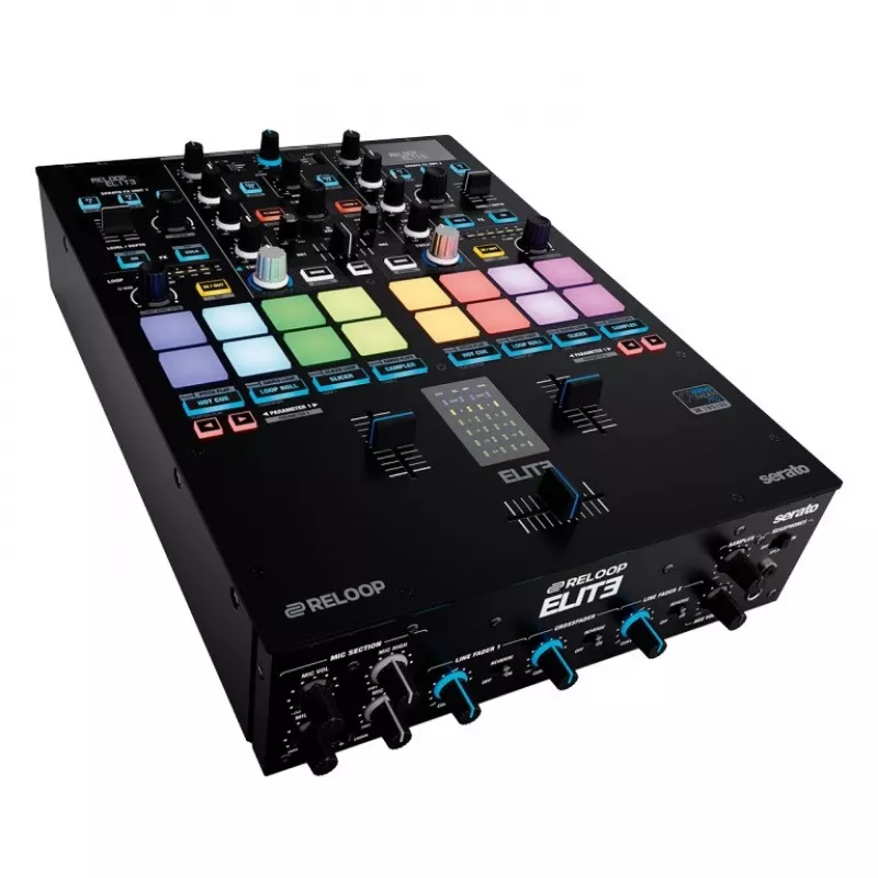 RELOOP Elite – professionele 2-kanaals DVS-mixer voor Serato DJ Pro