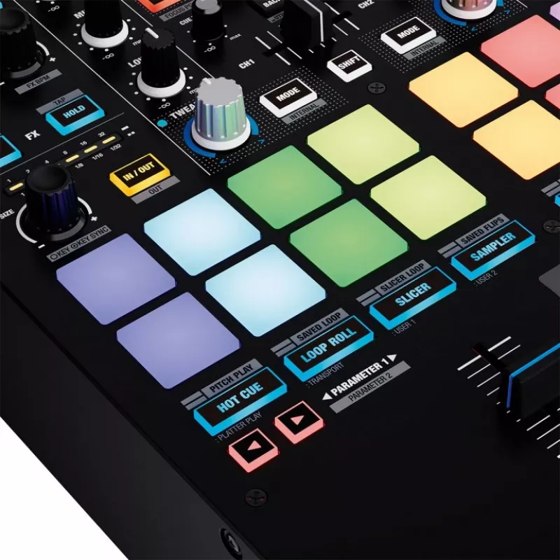 RELOOP Elite – professionele 2-kanaals DVS-mixer voor Serato DJ Pro