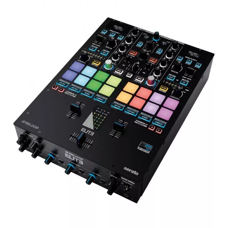 RELOOP Elite – professionele 2-kanaals DVS-mixer voor Serato DJ Pro