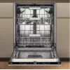 Whirlpool W7IHT40T inbouwvaatwasser, 15 couverts, 8 programma's, 6th Sense, derde mand, automatische deuropening