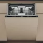 Whirlpool W7IHT40T inbouwvaatwasser, 15 couverts, 8 programma's, 6th Sense, derde mand, automatische deuropening