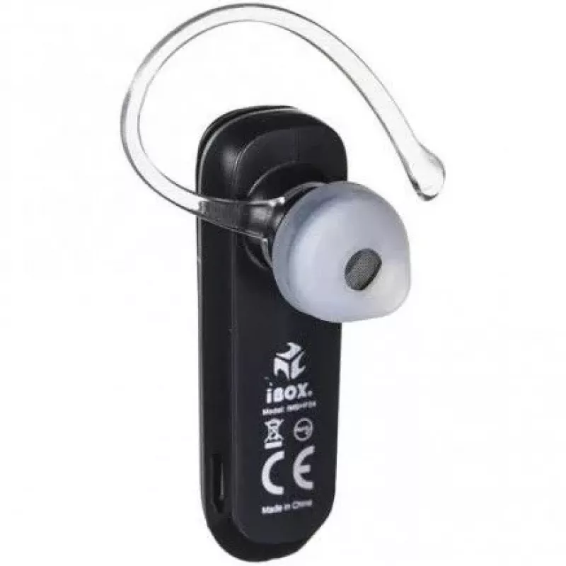 iBox BH4 Bluetooth headset draadloos oorhaak zwart