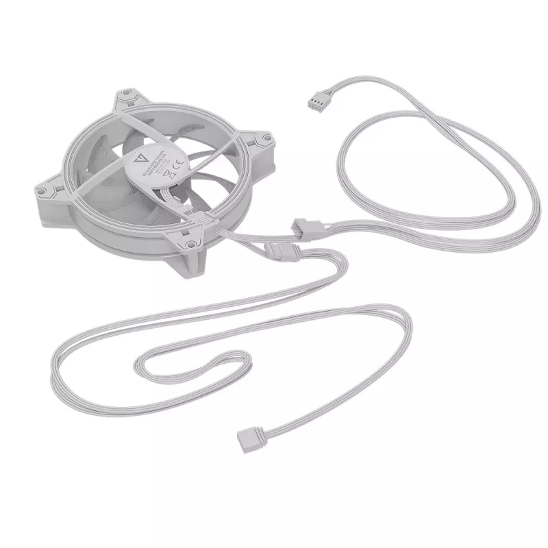 MODECOM Volcano Apex 120 ARGB White reverse fan 120mm