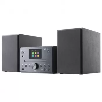 GoGEN MSC472BTDAB Micro Hi-Fi Systeem met Bluetooth, DAB+, CD-speler, 20 W RMS, Zwart