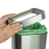 MAULprime 25L RVS Afvalemmer met open deksel