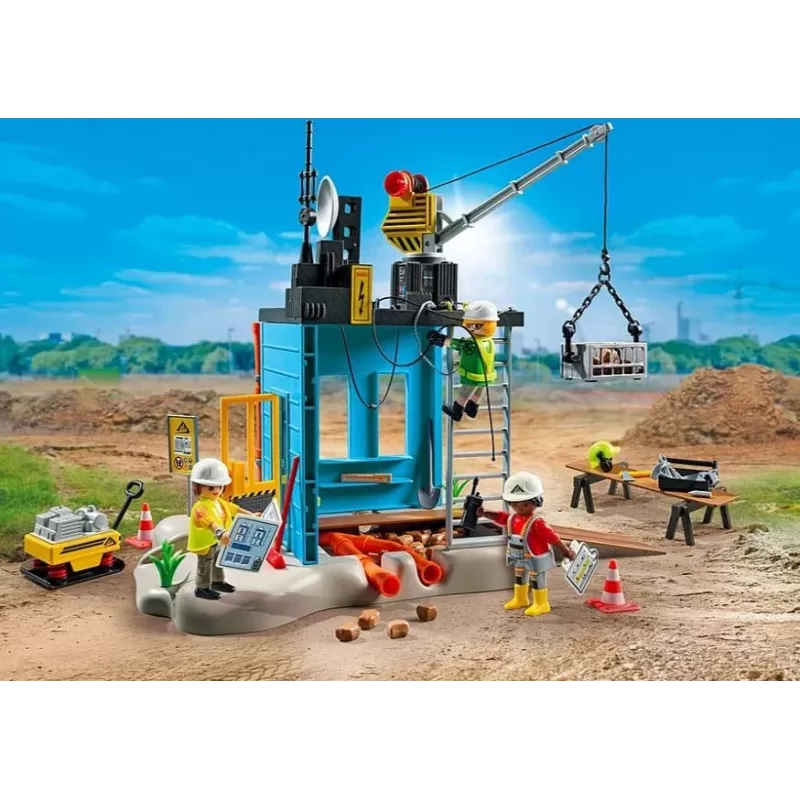 Playmobil Action Heroes 71650 Bouwplaats Speelset