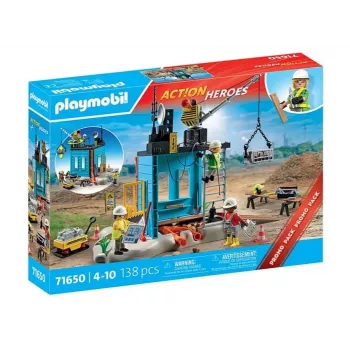 Playmobil Action Heroes 71650 Bouwplaats Speelset