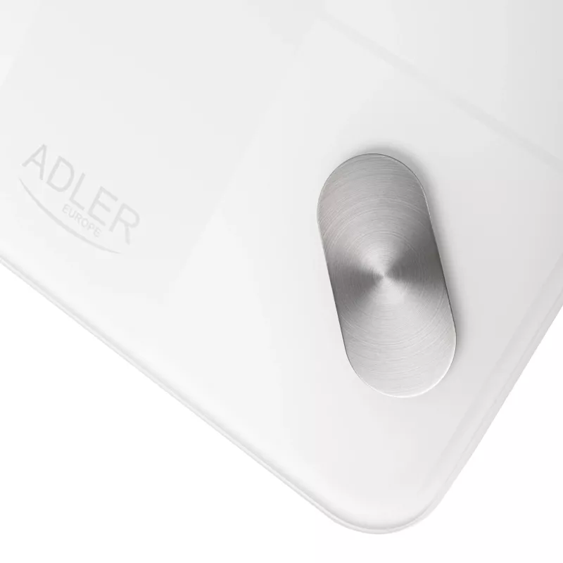 Adler AD 8186w slimme elektronische personenweegschaal, wit