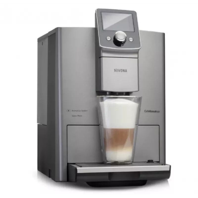 NIVONA Cafe Romatica 8 Series NICR 821 Koffieautomaat Titan/Chroom
