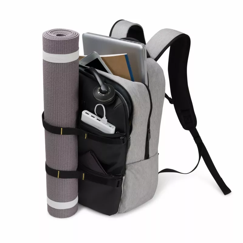 DICOTA rugzak MOVE 13-15.6 inch lichtgrijs
