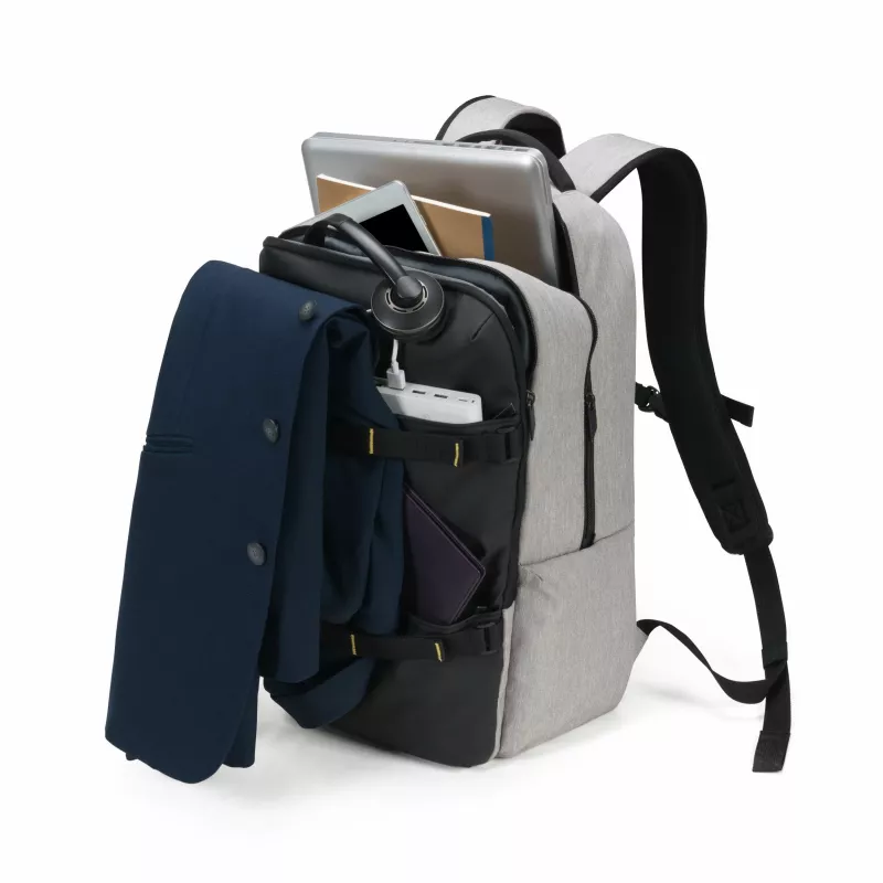 DICOTA rugzak MOVE 13-15.6 inch lichtgrijs