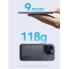 USAMS Powerbank 5000mAh 20W PD MagSafe Draadloos Grijs