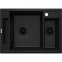 DEANTE Black Nero Matt Magnetic 1.5-bowl granieten spoelbak