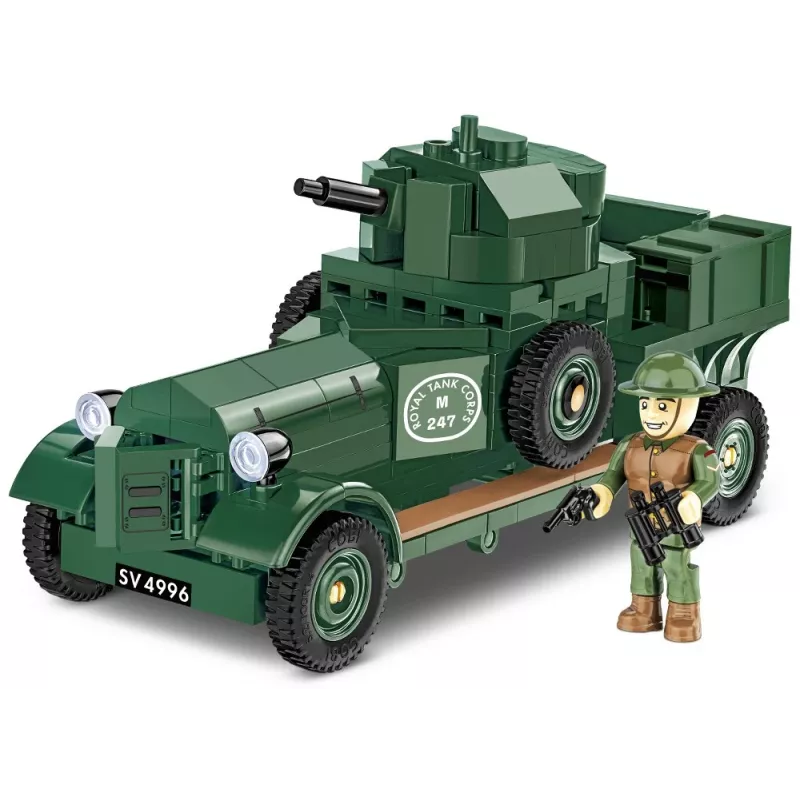 COBI 2988 Rolls-Royce Armoured Car 1920 Pattern Mk I bouwblokkenset