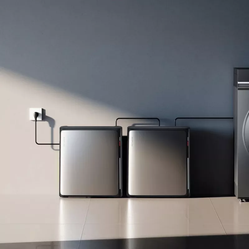 EcoFlow STREAM Ultra X Black micro-omvormer energieopslag (3,84 kWh)
