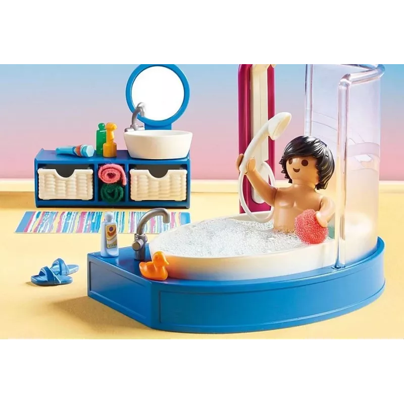Playmobil poppenhuis 70211 badkamer met badkuip