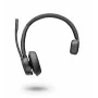 Poly Voyager 4300 UC Series 4310 voor Microsoft Teams - draadloze Bluetooth on-ear headset met noise-cancelling microfoon - zwart