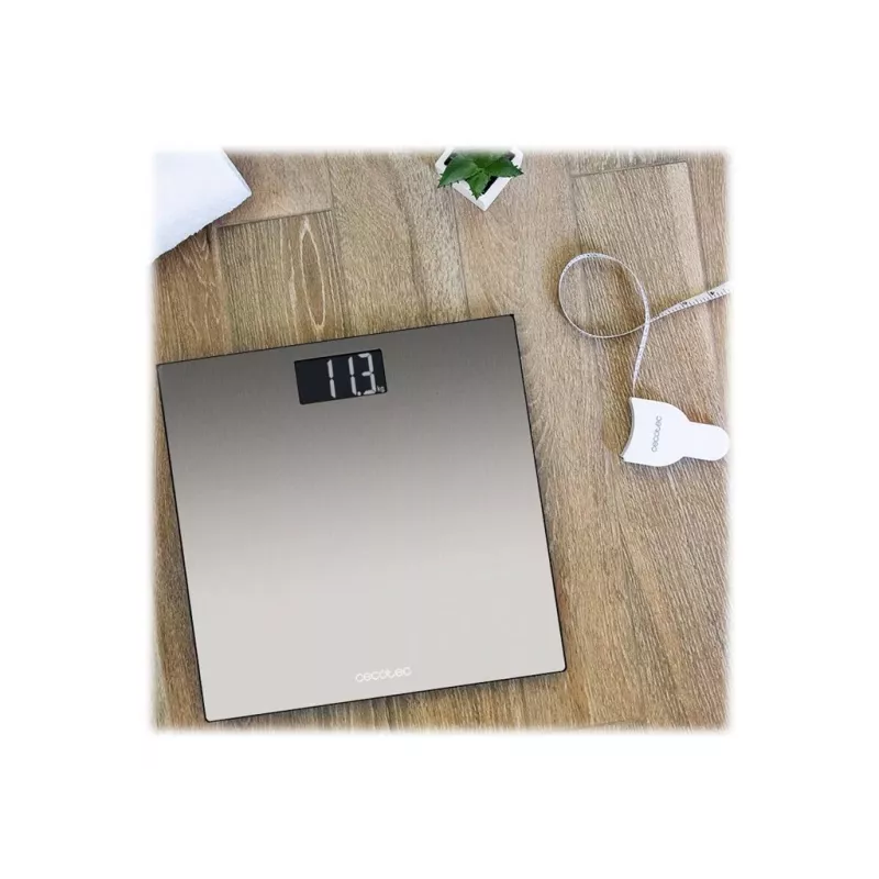 Cecotec Surface Precision 9200 Healthy Smart Lichaamsanalysesweegschaal, 180 kg capaciteit, Bluetooth, zilver