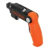 Black & Decker BDCSFL20C-QW 3,6V accu-schroevendraaier met zaklamp, zwart/oranje
