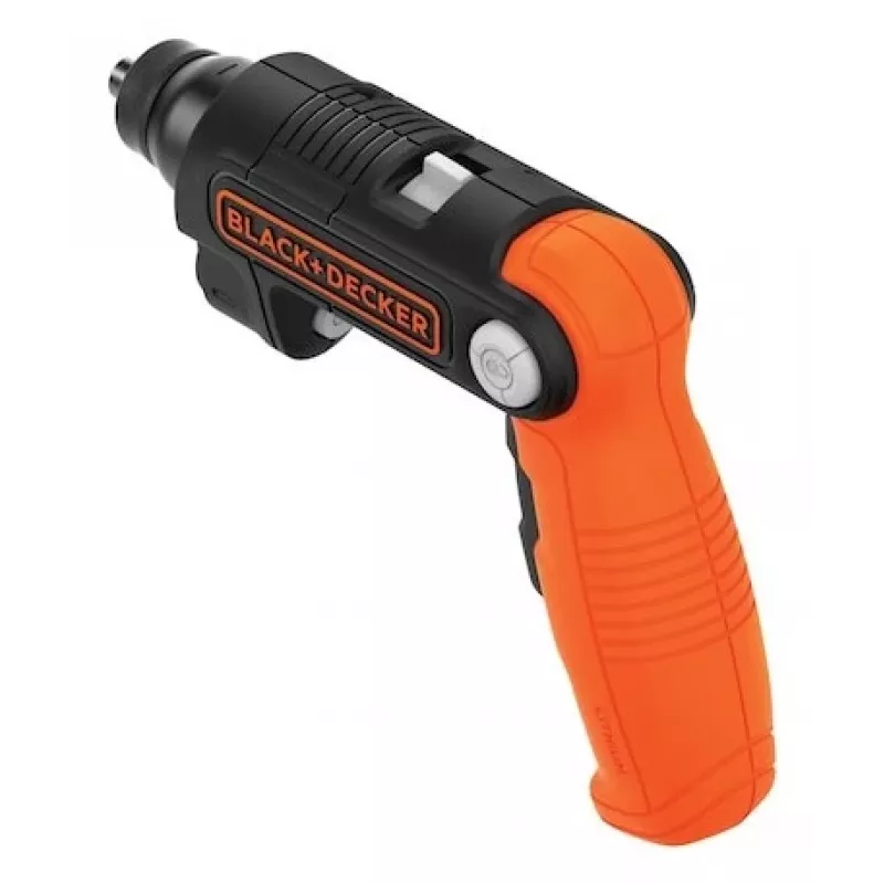 Black & Decker BDCSFL20C-QW 3,6V accu-schroevendraaier met zaklamp, zwart/oranje