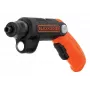 Black & Decker BDCSFL20C-QW 3,6V accu-schroevendraaier met zaklamp, zwart/oranje