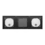 GIRA 551300 Inbouwbehuizing 3-voudig System 106 zwart