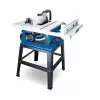 Scheppach HS105 2000W 254mm tafelcirkelzaag met onderstel en parallelgeleider