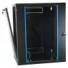 EFB 19 inch wandbehuizing 18U, vast, 1-delig, RAL 9005, diepte 600 mm