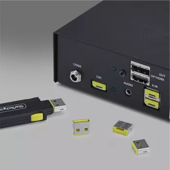 StarTech.com USB-A Port Blocker vervangingsstekkers 25-pack - rode vergrendelingsinzetstukken voor USB-A-PORT-BLOCKER - herbruikbare snap-in USB-A-poortbeveiliging (25P-USB-A-BLOCKER)