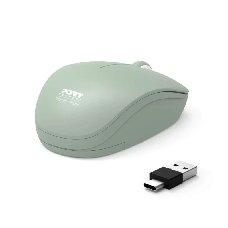 PORT DESIGNS PORT CONNECT Mouse Collection II draadloos 2,4 GHz olijfgroen