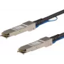 StarTech.com 3m QSFP-H40G-CU3M compatibele QSFP+ Direct Attach Copper-kabel - 40G QSFP+ passieve twinax-kabel - SFF-8436 - zwart