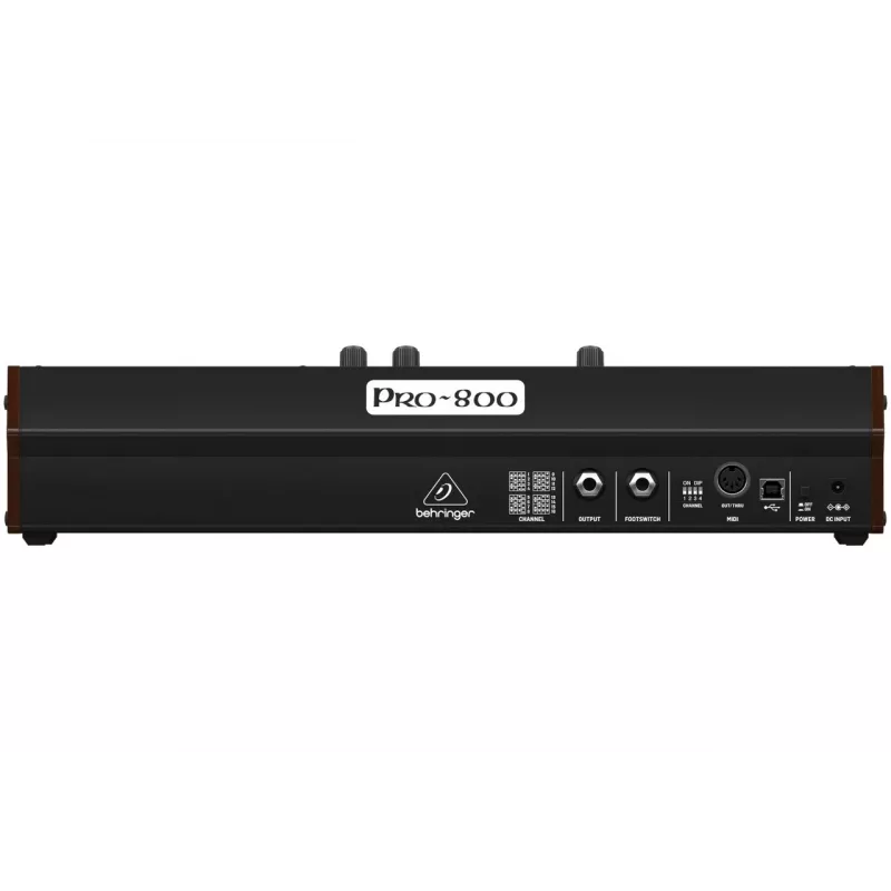 Behringer PRO-800 analoge synthesizer – 8-stemmige desktopmodule met 16 VCO's, arpeggiator en Poly Chain