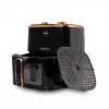 ELDOM FRITTA vetvrije friteuse 5,0 L instelbare temp. timer 1500 W enkel 5 L standalone heteluchtfriteuse zwart