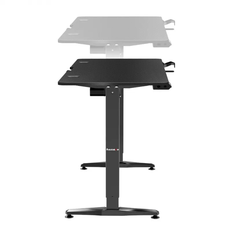HUZARO HERO 8.5 gaming bureau zwart 140x60 cm
