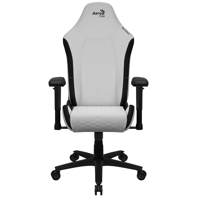Aerocool Crown Leatherette Moonstone White gamingstoel