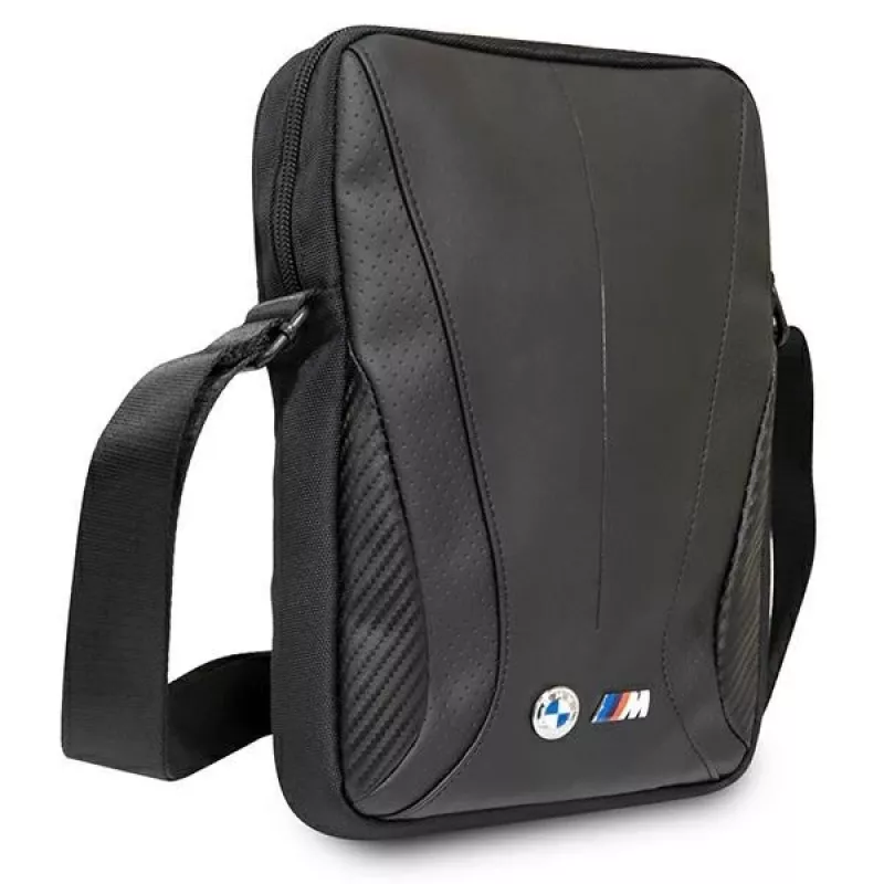 BMW Carbon Tricolour tabletbag 10 inch zwart