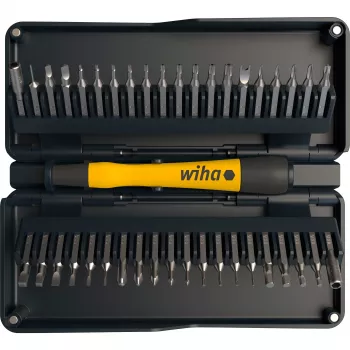 Wiha zai Hause micro bit-set, 42-delig (zwart, incl. bithouder met ESD-grip)