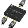 TECHLY IDATA-DP-2DP-8KT bidirectionele DisplayPort 1.4 switch 8K 2-in-1-out / 1-in-2-out splitter