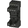Siemens LZS PT78740 relaissokkel 4-polig schroefaansluiting zwart